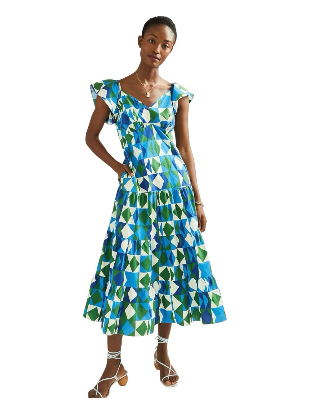 FARM RIO FOR ANTHROPOLOGIE Carmelita Maxi Dress